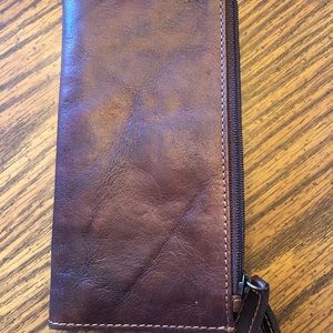Jack George’s leather wallet